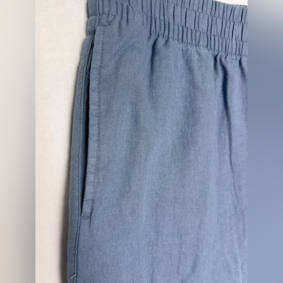 Old Navy Light Blue Casual cotton/linen Pants NWT SIZE L - Picture 6 of 6